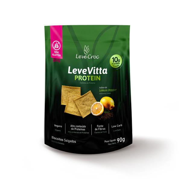 SNACK DE PROTEÍNA SABOR LEMON PEPPER SEM GLÚTEN  90G